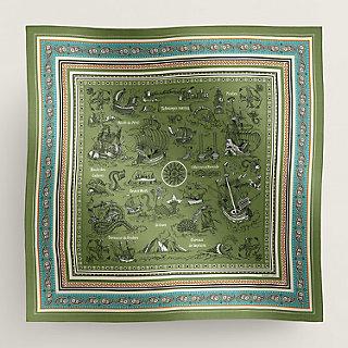 Tatouages Marins Bandana shawl 140 | Hermès Mainland China
